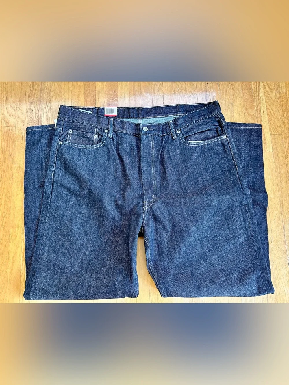 NWT Men’s Levi's Relaxed Fit Dark Blue Denim Jeans